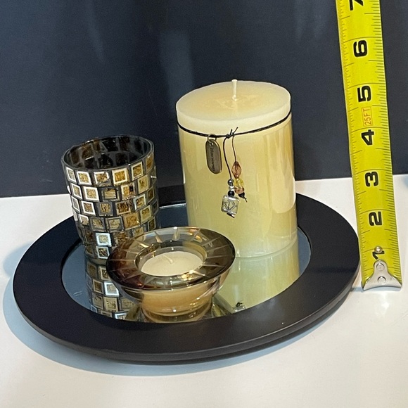 4 Piece San Miguel Sentiments Cortland Lighting  Candle Decor - Picture 3 of 12